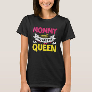 T-shirt Maman géniale Tu es la Reine Fête des Mères Maman