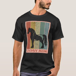 T-shirt Maman Gitane Cheval Gypsy Vanner
