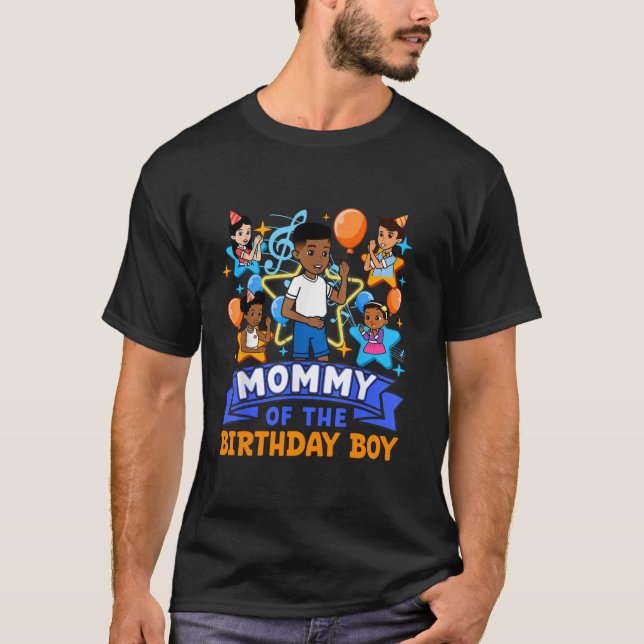 T-shirt Maman Gracie's Corner Anniversaire Garçon Chemise  (Devant)
