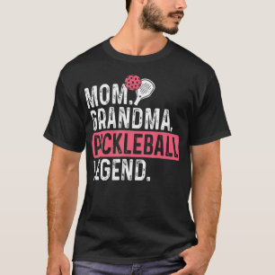 T-shirt Maman Grand-mère Légende de Pickleball Joueuse Pic