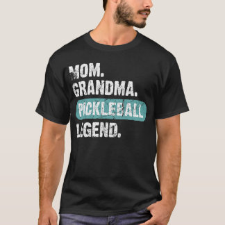 T-shirt Maman grand-mère Pickleball Legend Retro Vintage M