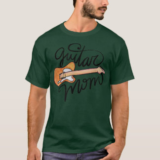 T-shirt Maman guitare