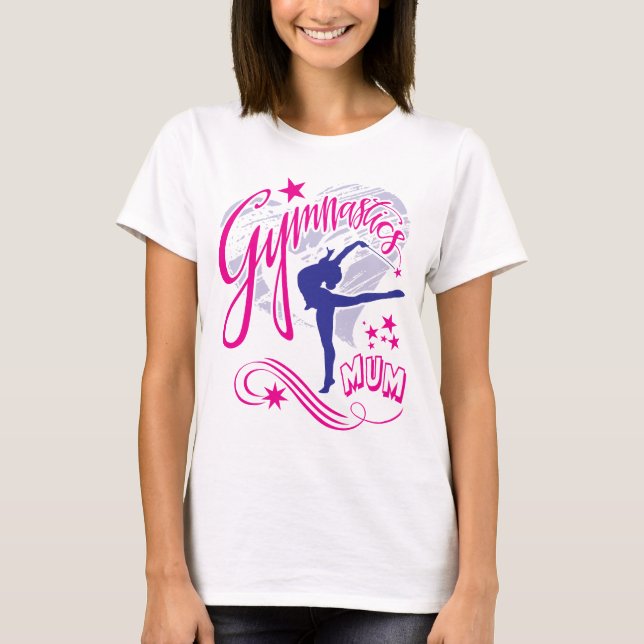 T-shirt Maman gymnastique (Devant)