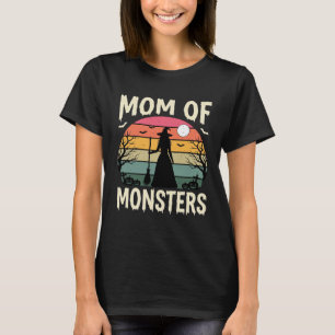 T-shirt Maman Halloween de monstres Sorcière Coucher de so