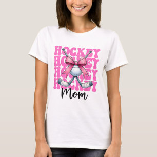 T-shirt Maman Hockey Maman de rue Maman Fête des Mères Coq