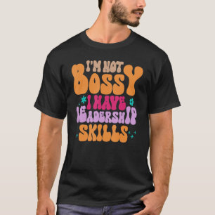 T-shirt Maman Je ne suis pas autoritaire J'ai des compéten