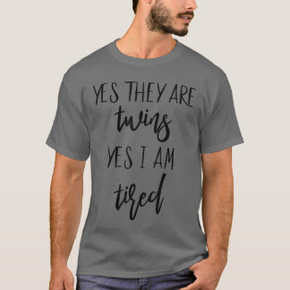 T-shirt Maman jumelle Premier jour des mamans gagnant Mama