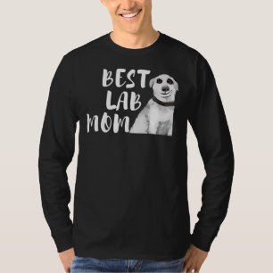 T-shirt Maman Labrador Mère Chien Maman Pour Femmes Filles