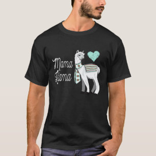 T-shirt Maman Lama Amoureux d'Alpaca Maman Chameau Femmes
