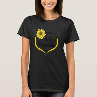 T-shirt Maman Le Bonheur Est Être Maman