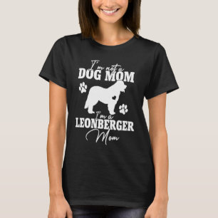 T-shirt Maman Leonberger pour femmes Leonberger pour la fê