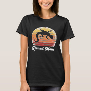 T-shirt Maman Lézard Rétro Lézards Propriétaire de Lézard