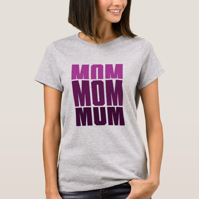T-shirt Maman maman maman (Devant)
