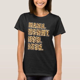 T-shirt Maman Maman Maman Maman Bruh Maman Garçon Maman Le