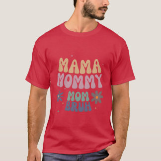 T-shirt maman maman maman maman maman bruh mère vintage