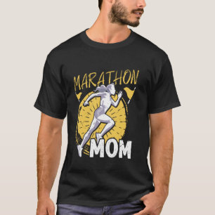 T-shirt Maman MARATHON MAMAN Coureuse Drôle Marathon Cours