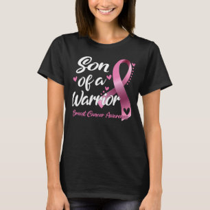T-shirt Maman Mère Cancer du sein Lutter Conscience Fils d