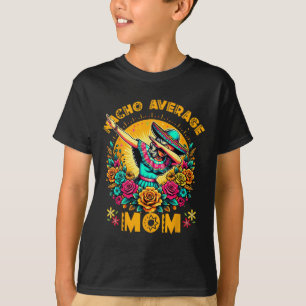 T-shirt Maman mexicaine Poncho Mama Dia De Los Muertos Flo