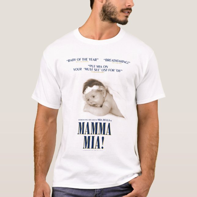 T-shirt Maman Mia (Devant)