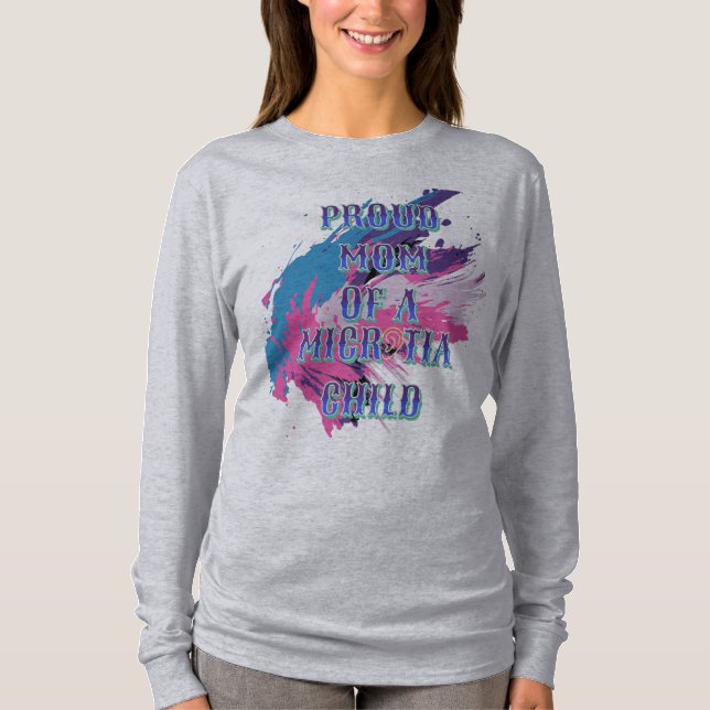 T-shirt maman Microtia (Devant)