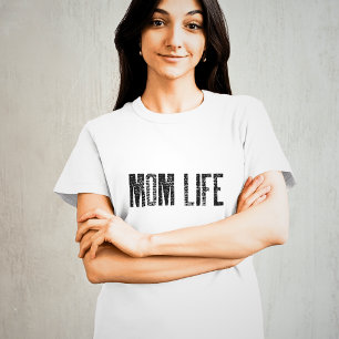 T-shirt Maman mignonne Vie Nouvelle maman