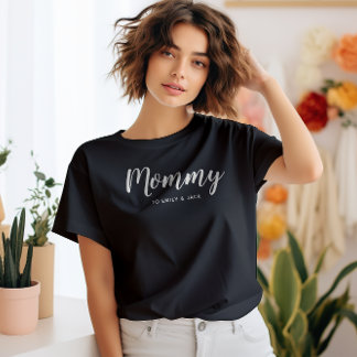 T-shirt Maman | Modern Mom Kids Noms de la fête des mères