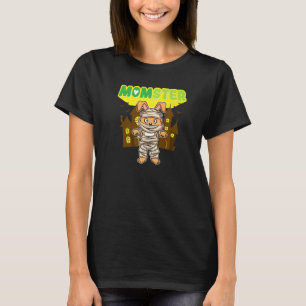 T-shirt Maman Monstre Maman Scary Halloween Maman Creepy C