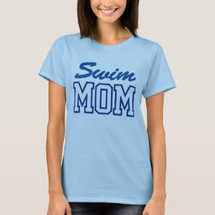 T-shirt maman natation personnalisée