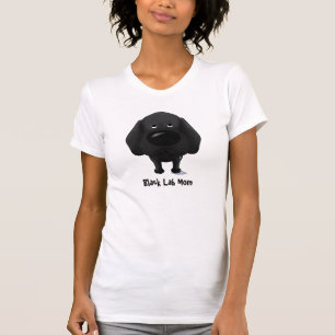 T-shirt Maman noire de Labrador
