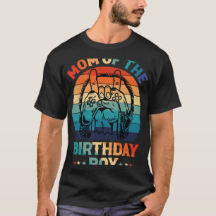 T-shirt Maman Of Anniversaire Garçon Jeu Vidéo Chemise Gam