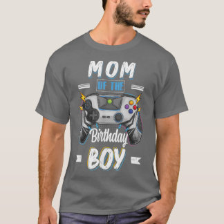 T-shirt Maman of the Birthday Boy Matching family Video Ga
