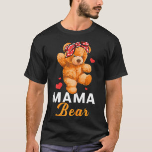 T-shirt Maman ours fête des mères ourson maman maman maman