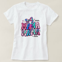 T-Shirt Maman Patchwork Groovy Léopard Points de P
