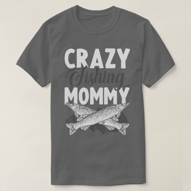 T-shirt Maman Pêche Buddy Funny Fly Pêche Costume maman (Design devant)