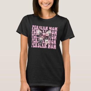 T-shirt Maman persane Maman persane Chat persan Fête des m