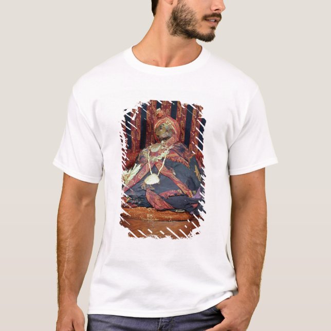 T-shirt Maman péruvienne du cimetière de Paracas (Devant)