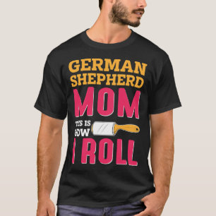 T-shirt Maman plaisanter Allemand Shepard Berger Chien K