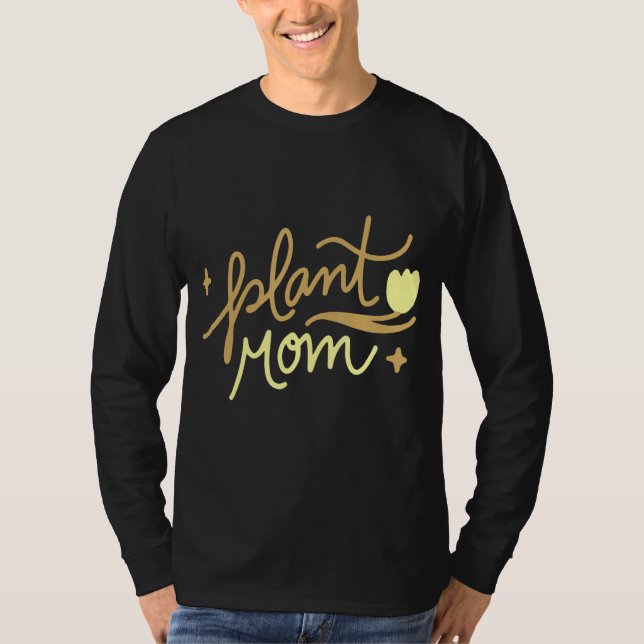 T-shirt Maman plante (Devant)