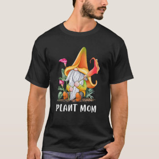 T-shirt Maman Plante Callas Lily Gnome Jardinage Maman Fem