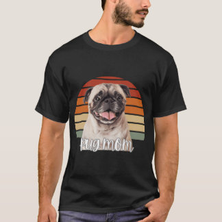 T-shirt Maman Pug