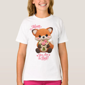 T-shirt Maman Renard Adorable Vous êtes La Meilleure Fête 