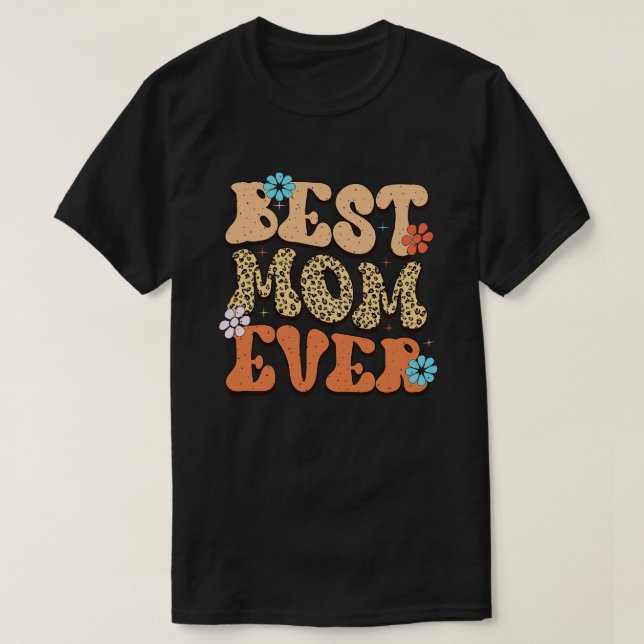 T-shirt Maman rétro 2 (Design devant)