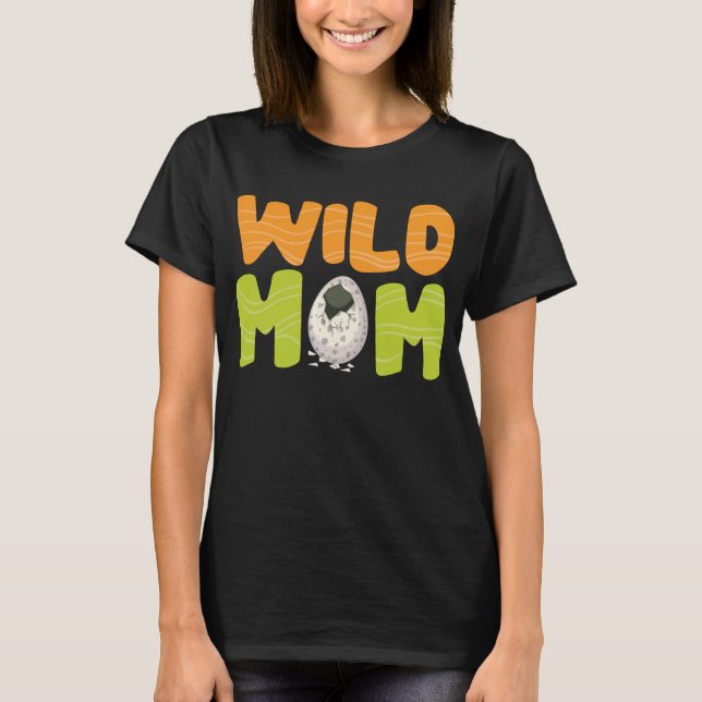T-shirt Maman sauvage (Devant)