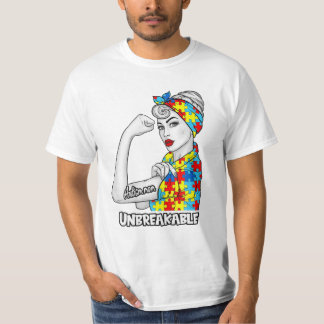 T-shirt Maman Sensibilisation sur l'autisme T Chemise