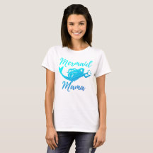 Maman Shirt de sirène