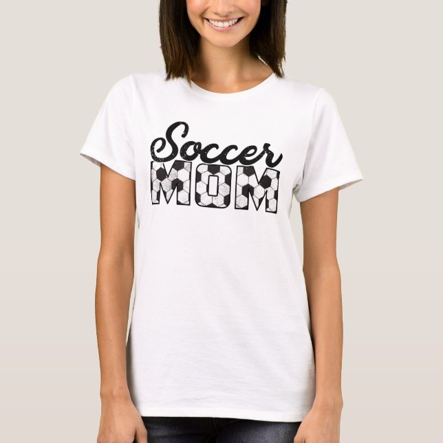 T-shirt Maman Soccer (Devant)