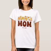 Maman Super Fleur Vintage Florale Fête des Mères