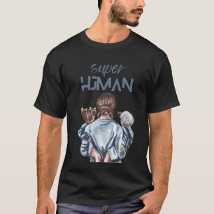 T-shirt maman super humaine
