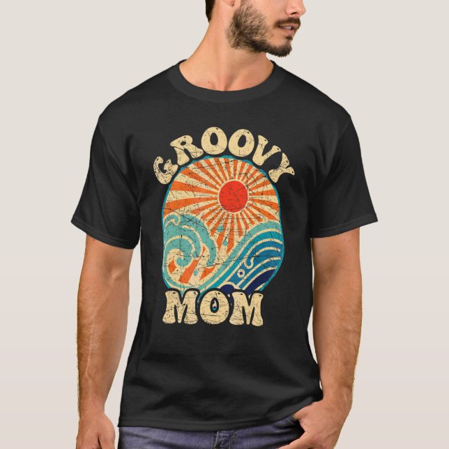 T-shirt Maman super les années 70 Nostalgie esthétique 197 (Devant)