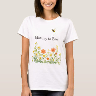 T-shirt Maman to Bee Baby shower